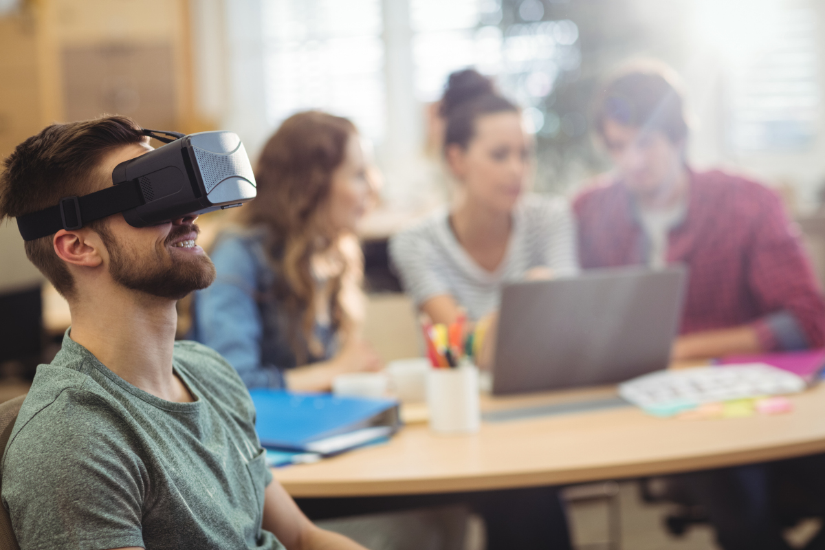 Immersive Learning Illustration
